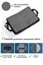 6-Piece Mega Size Quilt Storage Bag - Windowed Pillow Quilt Storage Bag 75 X 40 X 40 Cm Anthracite - 4