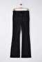 Antrasit Yüksek Bel Comfort/Esnek İspanyol Paça Flare Jeans TWOAW26JE00095 - 6