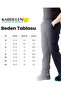 Durable Winter Work Pants 100% Cotton Gabardine, Semi-Elastic Waist Multi-Pocket Cold Weather Protection - 3