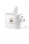 Metal Compartment Detergent Box White Lr033 - 4