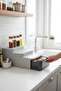 Compact Organizer - Anthracite, Multipurpose Kitchen and Closet Organizer
