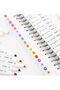 60pcs Dual Tip Markers Set, Assorted Colors Stylish White Body with Black Cloth Bag - 2