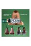 3-in-1 Hair Dryer Straightener Hot Air Brush, Green 22x4cm for Styling - 7
