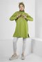EYEWEAR DETAILED COLLAR LACE-UP TRACKSUIT TUNIC 43887 - 2