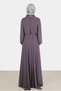 Stone Detail Chiffon Evening Dress 50216 - 3