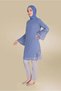 Tuly Trumpet Sleeve Chiffon Tunic 40537 - 3