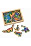 Melissa&Doug Wooden Magnetic Dinosaurs Md000476 - 2