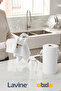 (20-Piece Roll) Lavine Multi-Purpose 100% Microfiber Cleaning Cloth "White" 25X32 Large Size Use to Pick up Debris - 4