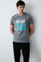 Weekend Multicolored Pants Pajama Set with Pockets - 2