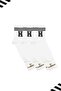 Unisex Letter H Patterned Tennis Socks (Letter Socks) 3-Pack