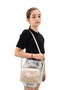 Glittery Star Printed Girls' Bag, Shiny Looking Hand and Shoulder Star Children's Bag - 5