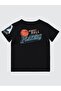 Basketball Players Printed 2-5 Years Old T-Shirt - Black 4-5 Years Old - 2