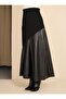 Leather Skirt - Black - Vav - 7