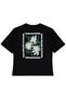Girl's T-Shirt 10-13 Years Black - 4
