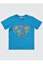 Logo Printed 10-13 Years Old T-Shirt - Blue 10-11 Years Old