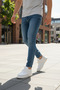 Prevos high quality thick sole men's sneaker white - 3