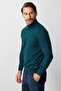 Petrol Modern Fit Slim Fit Half Fisherman Plain Long Sleeve Knitwear - 6