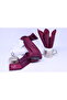 Woven Handkerchief Tie for Men, Burgundy Black - 2