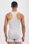 Men's Athlete Rambo Cotton Undershirt Gray Melange - 3