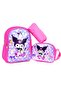 Girl's Kuromi Illustrated Lunch Box Primary School Kindergarten Student School Bag