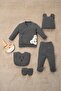Cheerful Babies Organic Fabric 5-Piece Newborn Hospital Discharge Set
