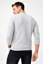 Men's Gray Standard Crew Neck Knitwear - 2