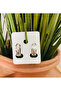 Yellow Daisy Clip Non-Perforated Compression Girl's Earrings - 2