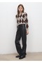 Diamond patterned knitwear sweater - 2