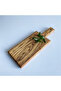 Olive Wood Rectangular Handle Cutting Board Medium - 2
