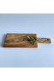 Olive Wood Rectangular Handle Cutting Board Medium - 4