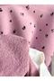Girl's Sweatshirt and Ribbed Leggings Set - 3