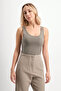 Slim Fit U Neck Basic Undershirt - 2