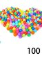 100 Pcs Colorful Soft Plastic Ocean Fun Balls - 3
