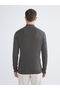 Vizyon New Season Stand Collar Men's Knitwear Sweater - 4