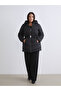 Hooded Women's Puffer Coat - 6