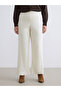 Esvab • Modern & Distinctive Women's Knitwear Pants with Waist Drawstring - 7