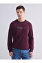 Crew neck printed men's sweatshirt