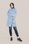 Elastic Tunic with Embroidered Waist Sleeves 40616 - 2