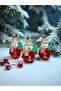 3Pcs Tree Snowman Head Ornament Christmas Ornament Party Decoration T223