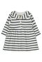 Striped 6-18 Months Dress - Navy Blue 9-12 Months