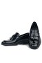 Loafer Black Patent Leather Men's Classic Kids Shoes - 7