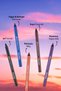 Sparkling Permanent Eye Pencil (PINK-TEN) - Extreme Tattoo Gel Pencil - 010 Dusty Plum -8682536041171 - 3