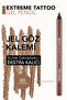 Extreme Tattoo - 001 Glitzy Brown - 1.2 g – Waterproof, Intensely Pigmented, Long-Lasting Gel Pen for All-Day Wear - 2