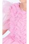 Maronia Girl's Princess Model Evening Dress - M00746 Pink - 6