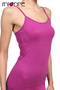 Seamless Embossed Patterned Bodysuit with String Straps - 4