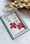 Elegant Flower Branch Earrings I Mev'Art Collection