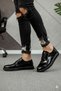 High Quality Slide Model Faux Leather Lace-Up Casual Comfortable Classic Shoes - 4