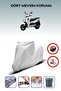 Sym Jet 4 125 GRAY MOTORCYCLE BRAND REAR BAG UNCOMPATIBLE
