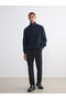 Mock Neck men's knit sweater - 2