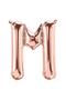 Rose Gold Foil Balloon 36 - 40 cm (m) Letter - 2